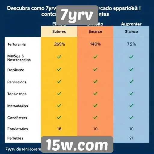 Comparativo entre 7yrv e concorrentes no setor